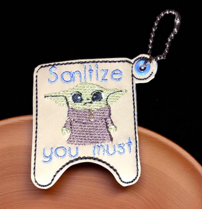 Keychain Hand Sanitizer Holder
