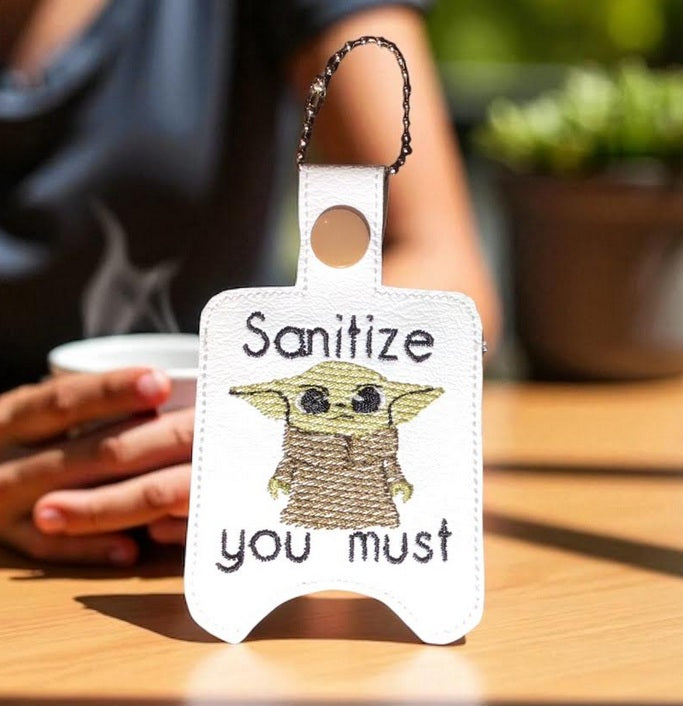 Keychain Hand Sanitizer Holder